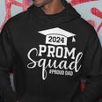 Prom Squad 2024 Graduation Prom Class Of 2024 Proud Dad Hoodie Unique Gifts