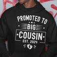 Promoted To Big Cousin Est 2024 Soon To Be Big Cousin 2024 Hoodie Funny Gifts