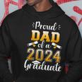 Proud Dad Of A Class Of 2024 Graduate Senior Graduation 2024 Hoodie Funny Gifts