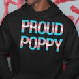 Proud Poppy Transgender Trans Pride Month Lgbtq Father's Day Hoodie Unique Gifts