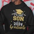 Proud Son Of A Class Of 2024 Graduate Senior Graduation Hoodie Unique Gifts