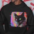 Psychedelic Trippy Glitch Cat 80S 90S Vaporwave Synthwave Hoodie Personalized Gifts Psychedelic Trippy Glitch Cat 80S 90S Vaporwave Synthwave Hoodie Personalized Gifts