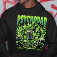 Psycho Dad Birthday Psychobilly Father's Day Hoodie Unique Gifts