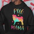Pug Mama Colorful Pug Dog Mom Hoodie Unique Gifts Pug Mama Colorful Pug Dog Mom Hoodie Unique Gifts