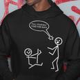Pull Yourself Together Man Stick Figures Stickman Hoodie Unique Gifts