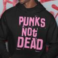Punks Not Dead Punk Rock Fan Vintage Grunge Hoodie Unique Gifts
