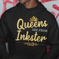 Queens Are From Inkster Mi Michigan Home Roots Hoodie Unique Gifts