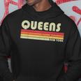 Queens Ny New York City Home Roots Retro 70S 80S Hoodie Unique Gifts