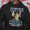 Quilting Friends A Really Small Gang Sewing And Quilting Hoodie Personalized Gifts