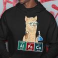 Química Estudiante Regalo Científico Lindo Alpaca Ciencia Estudiante Sudadera Regalos divertidos