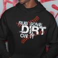 Quite Crying Rub Dirt On It No Crying Girls Softball Hoodie Unique Gifts