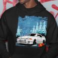 R33 Skyline Jdm Car WinterChristmas Theme Hoodie Unique Gifts