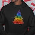 Rainbow Christmas Tree Hoodie Unique Gifts