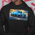 Rapid Blue C8 In A Blur Hoodie Unique Gifts