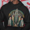 Rascacielos Vintage Camiseta Sudadera Regalos divertidos