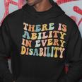 There Is Ability In Every Disability Awareness Special Needs Hoodie Funny Gifts