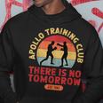 There Is No Tomorrow Boxing Motivation Retro Apollo Club Hoodie Unique Gifts