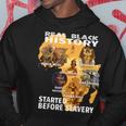Real Black History Started Before Slavery Vintage African Hoodie Personalized Gifts