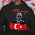 Recep Tayyip Erdogan Türkiye Flag Hoodie Lustige Geschenke