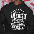 Recovery Opened The Gates Of Hell Spiritual Addiction Hoodie Unique Gifts