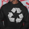Recycle Symbol Logo Earth Day Green Deal Climate Change Hoodie Personalized Gifts