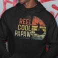 Reel Cool Papaw Fishing Papaw Birthday Vintage Hoodie Unique Gifts