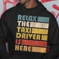 Relax Taxi Driver Taxi Sudadera Regalos divertidos