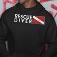 Rescue Diver Flag Search Rescue Diver Scuba Kapuzenpullover Lustige Geschenke