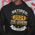 Retired 2024 Retirement Apparel For & Women Hoodie Unique Gifts