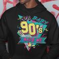 Retro 80S Baby 90S Made Me Vintage 90'S 1990S 1980S Hoodie Unique Gifts