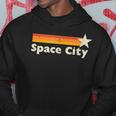 Retro Distressed Houston Baseball Space City Hoodie Unique Gifts