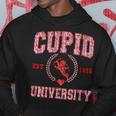 Retro Cupid University Est 1415 Couples Valentines Day Hoodie Unique Gifts