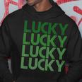 Retro Green Lucky For St Particks Day Hoodie Funny Gifts