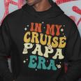 Retro Groovy In My Cruise Papa Era Cruise Father's Day Hoodie Unique Gifts