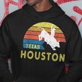 Retro Houston Texas Souvenir With A Vintage Rodeo Rider Hoodie Unique Gifts