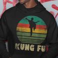 Retro Kung Fu Fighter Fighting Martial Arts Vintage Kung Fu Hoodie Unique Gifts