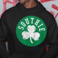 Retro Look Southie Irish St Patrick's Day Distressed Hoodie Unique Gifts