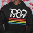 Retro Vintage 1989 33 Birthday Hoodie Unique Gifts