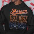 Retro Vintage Morgan Back To State University Style Hoodie Unique Gifts