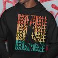 Retrointage Basketball For Basketball Players Hoodie Lustige Geschenke