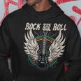 Rock And Roll Guitarraintage Rock And Roll Music Retro Metal Musi Sin Mangas Sudadera Regalos divertidos