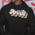 Rollins Family Name Personalized Surname Rollins Hoodie Funny Gifts