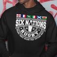 Rugby 6 Naciones Inglaterra Francia Gales Escocia Italia Irlanda Sudadera Regalos divertidos