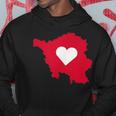 Saarland Heart Love Homeland Saarländer Kapuzenpullover Lustige Geschenke