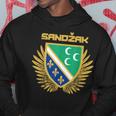 Sandzak Sandzaklija Novi Pazar Flag Hoodie Lustige Geschenke