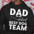 Schlittenhunderennen Papa Bestes Hundeteam Hundeschlitten Kapuzenpullover Lustige Geschenke