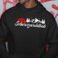 Schwarzwaldbub Berge Bollenhut Hoodie Lustige Geschenke