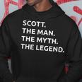 Scott The Man The Myth The Legend Hoodie Unique Gifts