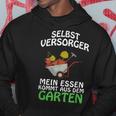 Selbstversorger Mein Essen Kommt Aus Der Garten Mein Essen Kommt Aus Der Gartener Kapuzenpullover Lustige Geschenke