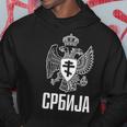 Serbia Serbian Serb Srbija Eagle Hoodie Lustige Geschenke